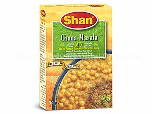 Chana Masala, Gewürzmischung, Shan, 100g