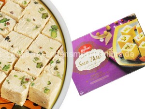 Soan Papdi, Indische Süßigkeit, Haldirams, 250g