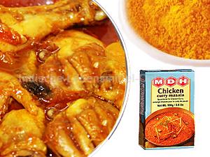 MDH Hühnchen-Curry Gewürzmischung, Masala, 100g